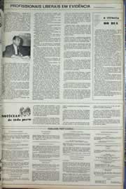 Página do jornal Correio do Ceará de setembro de 1971