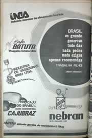 Página do jornal Correio do Ceará de setembro de 1971