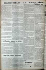 Página do jornal Correio do Ceará de setembro de 1971