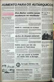 Página do jornal Correio do Ceará de setembro de 1971