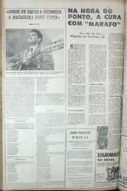 Página do jornal Correio do Ceará de setembro de 1971