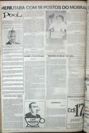 Página do jornal Correio do Ceará de setembro de 1971