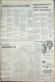 Página do jornal Correio do Ceará de setembro de 1971