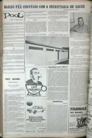 Página do jornal Correio do Ceará de setembro de 1971