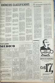Página do jornal Correio do Ceará de setembro de 1971
