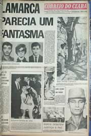 Página do jornal Correio do Ceará de setembro de 1971