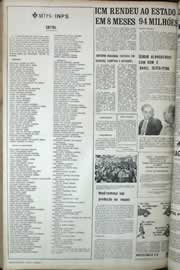 Página do jornal Correio do Ceará de setembro de 1971