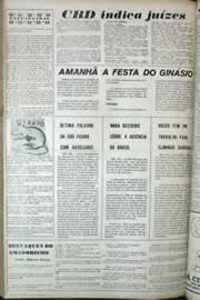 Página do jornal Correio do Ceará de setembro de 1971