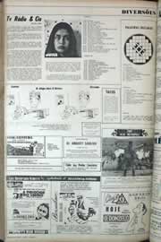 Página do jornal Correio do Ceará de setembro de 1971