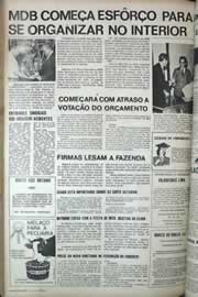 Página do jornal Correio do Ceará de setembro de 1971