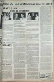 Página do jornal Correio do Ceará de setembro de 1971
