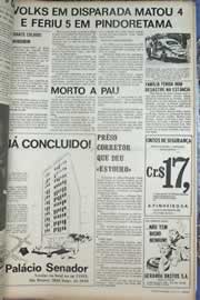 Página do jornal Correio do Ceará de setembro de 1971