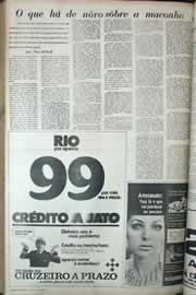 Página do jornal Correio do Ceará de setembro de 1971