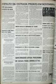 Página do jornal Correio do Ceará de setembro de 1971