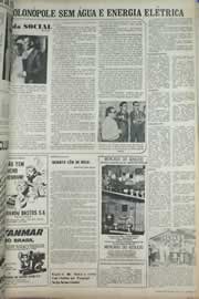 Página do jornal Correio do Ceará de setembro de 1971