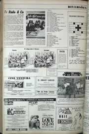 Página do jornal Correio do Ceará de setembro de 1971