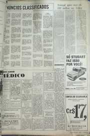 Página do jornal Correio do Ceará de setembro de 1971