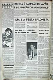 Página do jornal Correio do Ceará de outubro de 1971