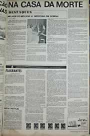 Página do jornal Correio do Ceará de outubro de 1971