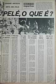 Página do jornal Correio do Ceará de outubro de 1971