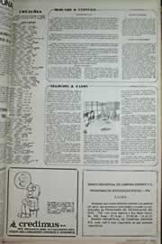 Página do jornal Correio do Ceará de outubro de 1971