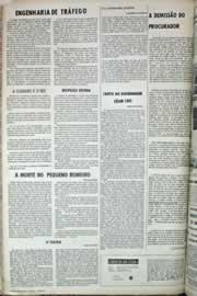 Página do jornal Correio do Ceará de outubro de 1971