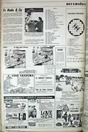 Página do jornal Correio do Ceará de outubro de 1971
