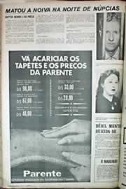 Página do jornal Correio do Ceará de outubro de 1971