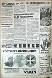 Página do jornal Correio do Ceará de outubro de 1971