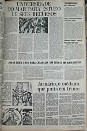 Página do jornal Correio do Ceará de outubro de 1971