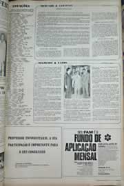 Página do jornal Correio do Ceará de outubro de 1971