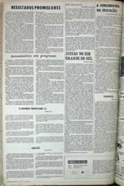 Página do jornal Correio do Ceará de outubro de 1971
