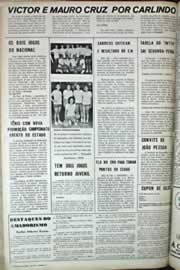 Página do jornal Correio do Ceará de outubro de 1971