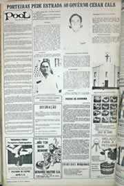 Página do jornal Correio do Ceará de outubro de 1971