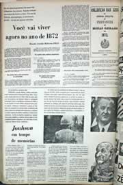 Página do jornal Correio do Ceará de outubro de 1971