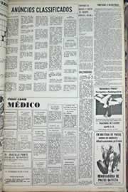 Página do jornal Correio do Ceará de outubro de 1971