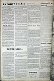 Página do jornal Correio do Ceará de outubro de 1971
