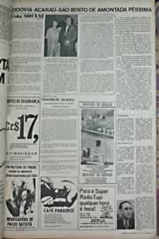 Página do jornal Correio do Ceará de novembro de 1971