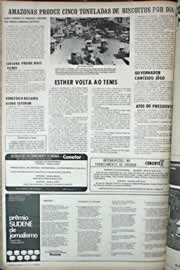 Página do jornal Correio do Ceará de novembro de 1971