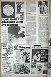 Página do jornal Correio do Ceará de novembro de 1971