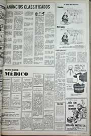 Página do jornal Correio do Ceará de novembro de 1971