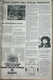 Página do jornal Correio do Ceará de dezembro de 1971