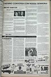 Página do jornal Correio do Ceará de dezembro de 1971