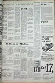 Página do jornal Correio do Ceará de dezembro de 1971
