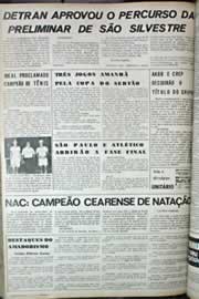 Página do jornal Correio do Ceará de dezembro de 1971