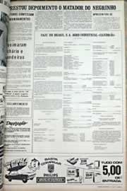 Página do jornal Correio do Ceará de dezembro de 1971