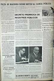 Página do jornal Correio do Ceará de dezembro de 1971