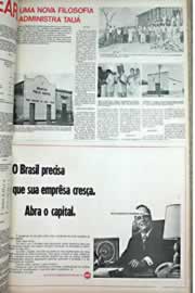 Página do jornal Correio do Ceará de dezembro de 1971