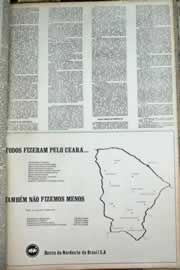 Página do jornal Correio do Ceará de dezembro de 1971