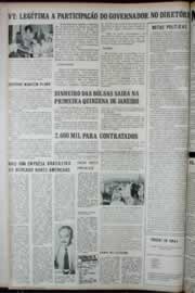 Página do jornal Correio do Ceará de janeiro de 1972